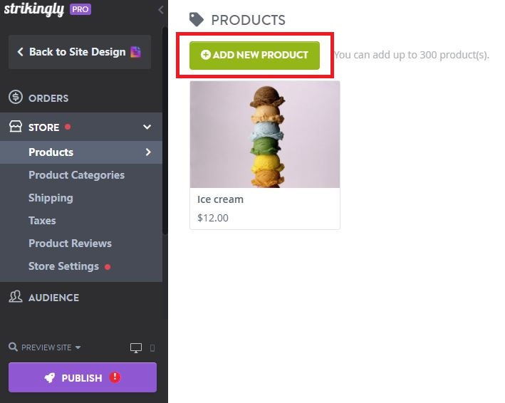 strikingly add product image strikingly add product image